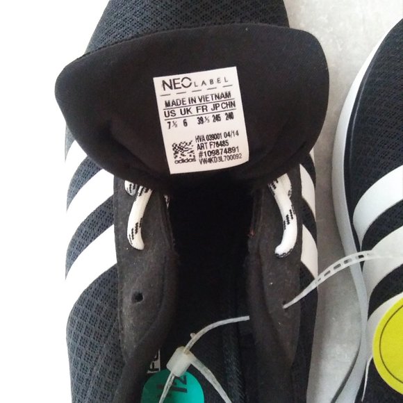 Adidas Neo Lite Racer CLOUDFOAM Running Shoes 7.5 - Picture 7 of 7